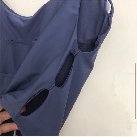 AERIE Swim High Leg Cut Out One Piece Swimsuit - Picture 7 of 8